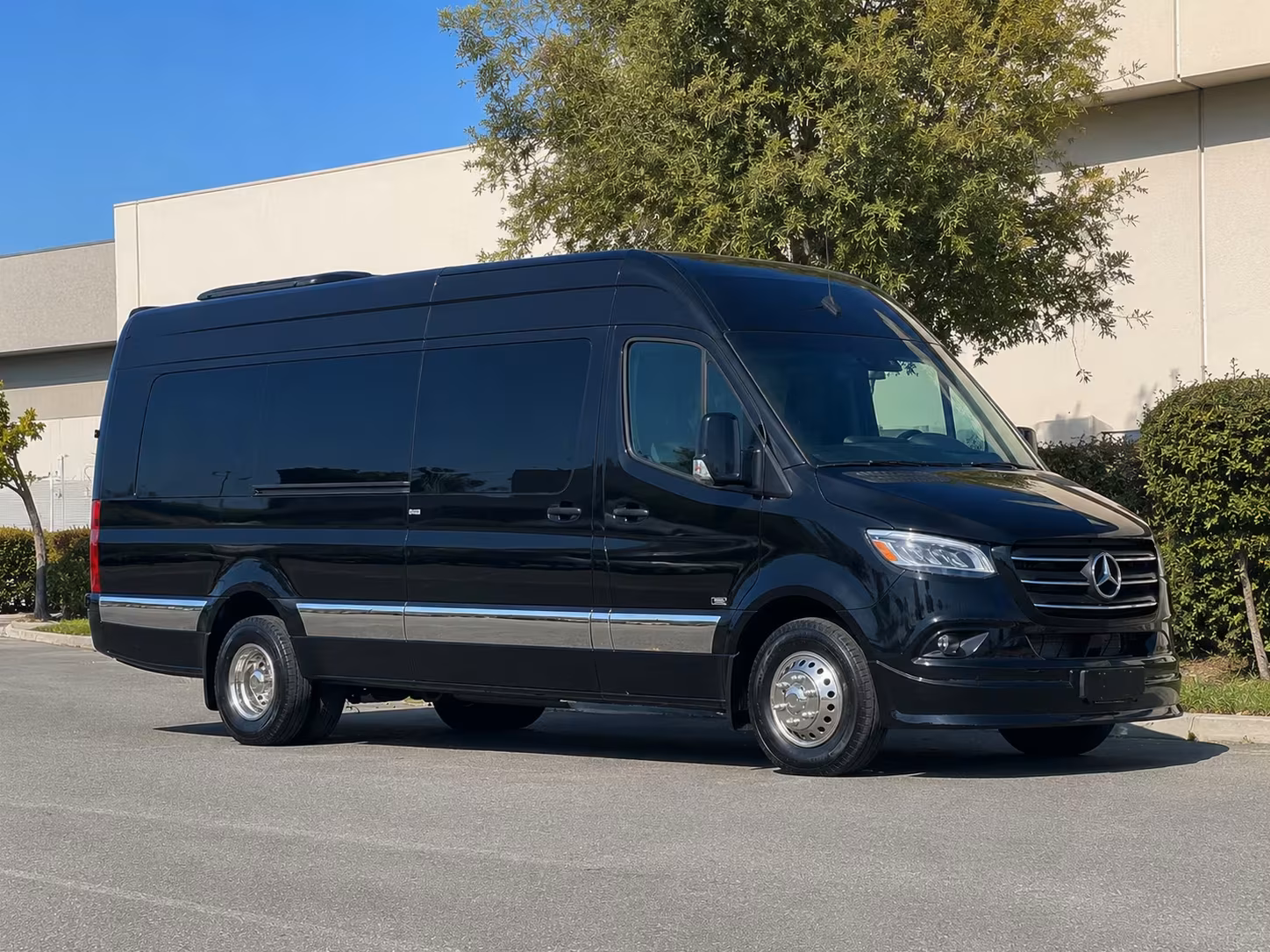 sprinter van with driver