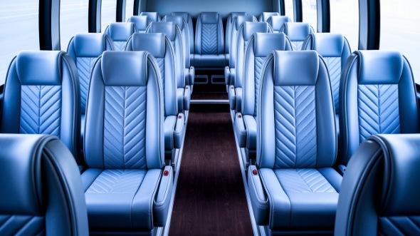 15 passenger minibus interior