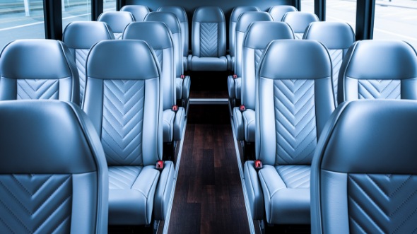 18 passenger minibus interior