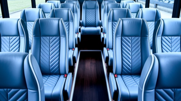 20 passenger minibus interior