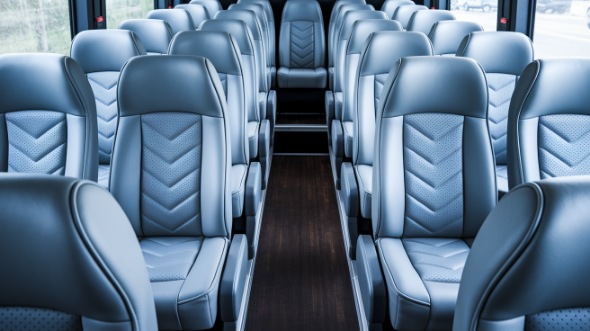 35 passenger minibus interior