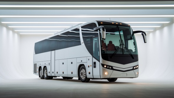 56 passenger charter bus