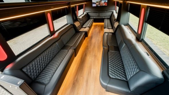south gate party bus rental interior