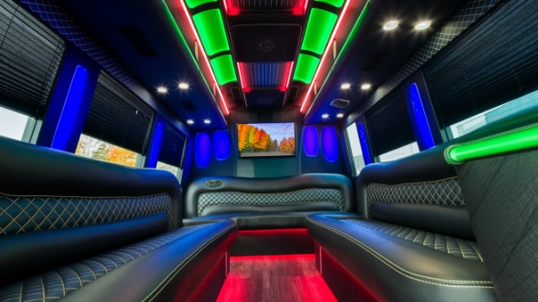 south gate sprinter limo rental inside