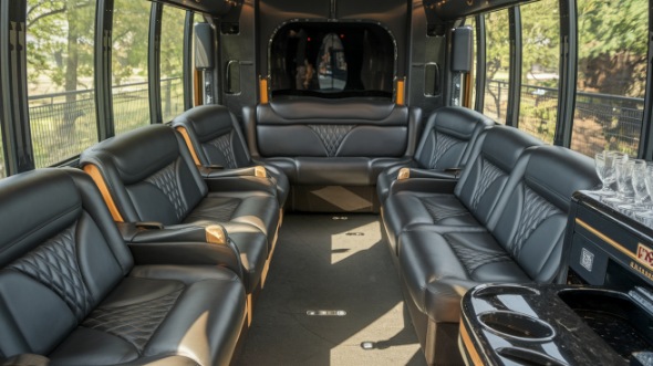 sprinter limo rental interior