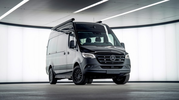 sprinter van with driver